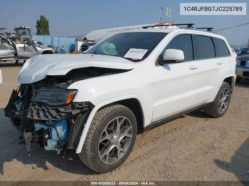 2018 Jeep Grand Cherokee Sterling Edition 4X4 VIN: 1C4RJFBG7JC225789 Lot: 40265023