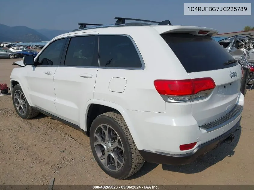 2018 Jeep Grand Cherokee Sterling Edition 4X4 VIN: 1C4RJFBG7JC225789 Lot: 40265023