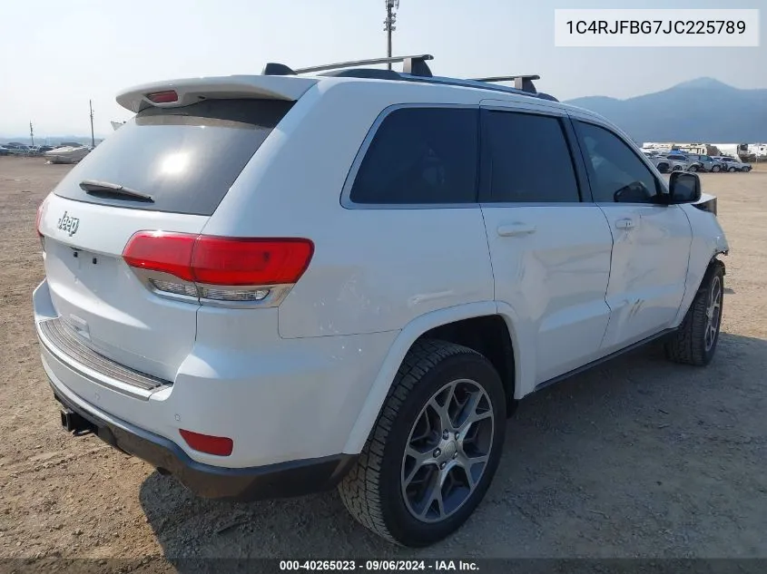 2018 Jeep Grand Cherokee Sterling Edition 4X4 VIN: 1C4RJFBG7JC225789 Lot: 40265023