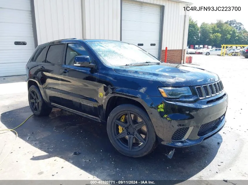 2018 Jeep Grand Cherokee Trackhawk 4X4 VIN: 1C4RJFN93JC223700 Lot: 40320771