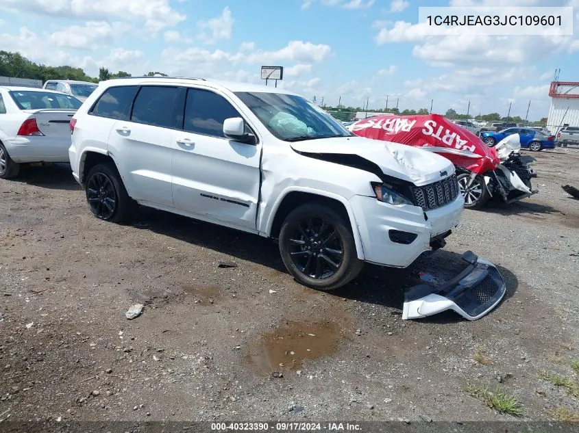 2018 Jeep Grand Cherokee Laredo VIN: 1C4RJEAG3JC109601 Lot: 40323390