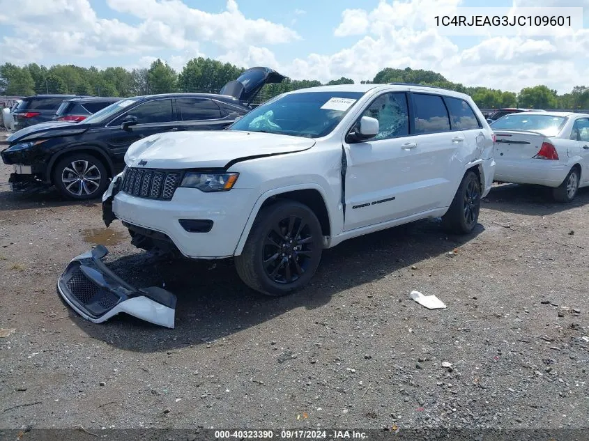 2018 Jeep Grand Cherokee Laredo VIN: 1C4RJEAG3JC109601 Lot: 40323390