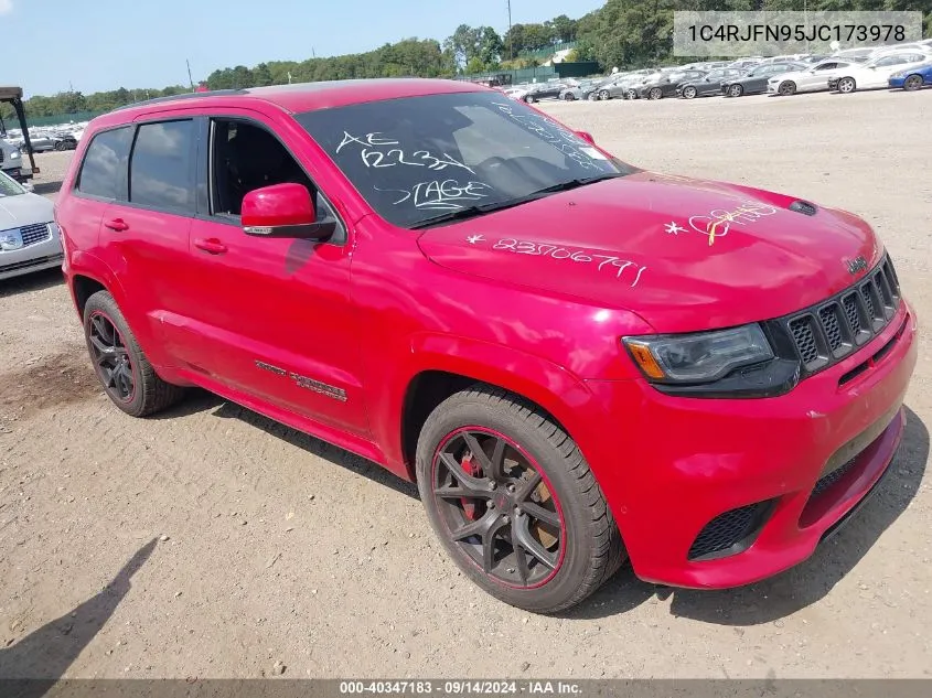 2018 Jeep Grand Cherokee Trackhawk 4X4 VIN: 1C4RJFN95JC173978 Lot: 40347183