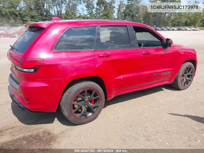 2018 Jeep Grand Cherokee Trackhawk 4X4 VIN: 1C4RJFN95JC173978 Lot: 40347183