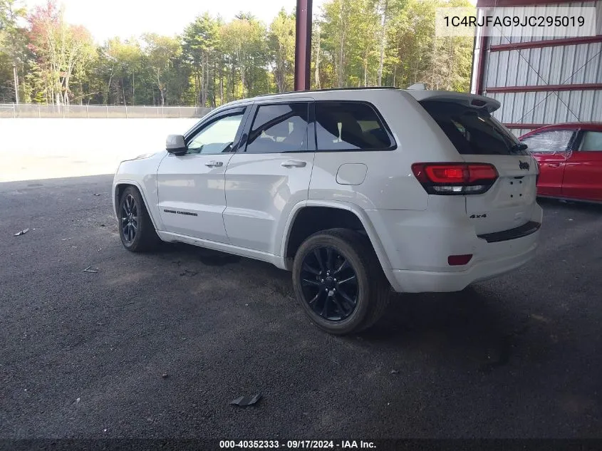 2018 Jeep Grand Cherokee Altitude 4X4 VIN: 1C4RJFAG9JC295019 Lot: 40352333