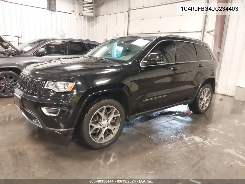 1C4RJFBG4JC234403 2018 Jeep Grand Cherokee Sterling Edition 4X4