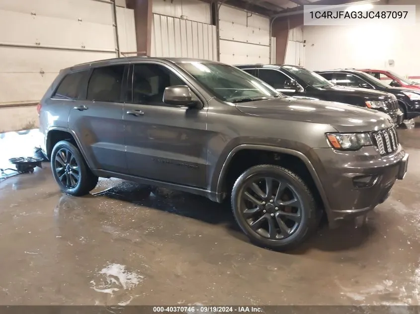 1C4RJFAG3JC487097 2018 Jeep Grand Cherokee Altitude 4X4