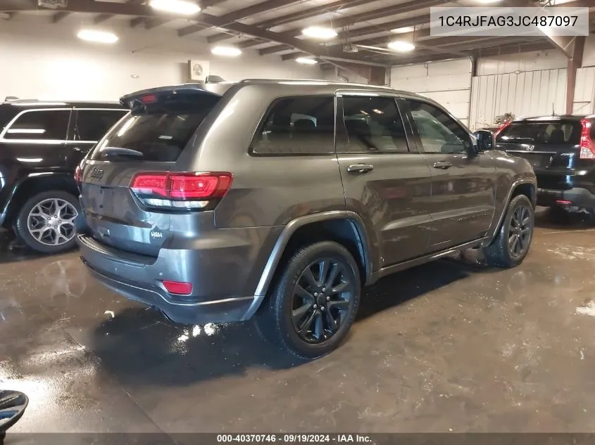 1C4RJFAG3JC487097 2018 Jeep Grand Cherokee Altitude 4X4