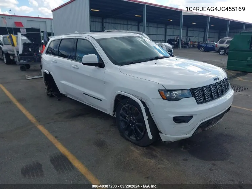 1C4RJEAG4JC455169 2018 Jeep Grand Cherokee Altitude 4X2