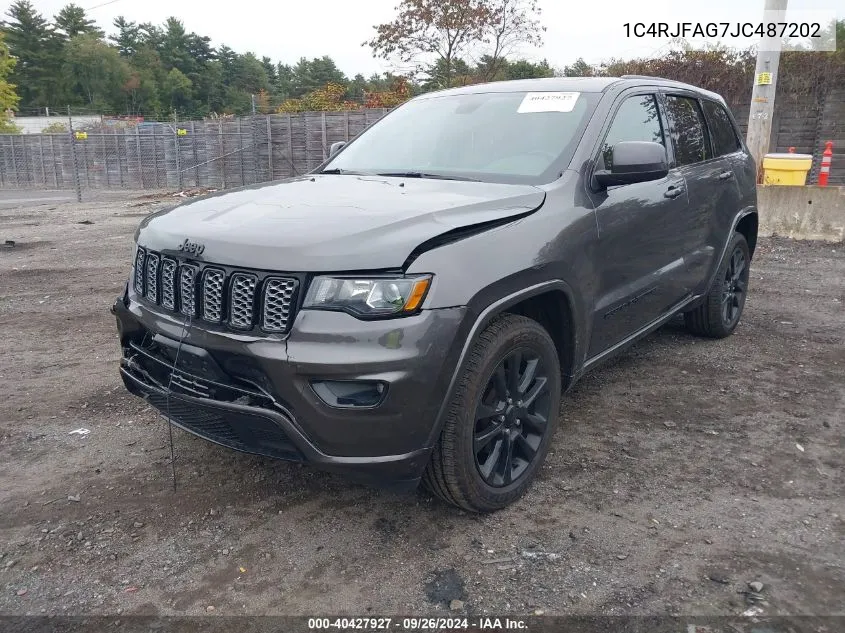 1C4RJFAG7JC487202 2018 Jeep Grand Cherokee Altitude 4X4