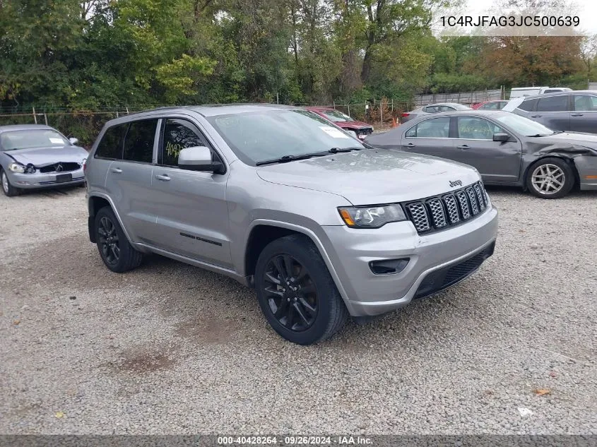 1C4RJFAG3JC500639 2018 Jeep Grand Cherokee Altitude 4X4