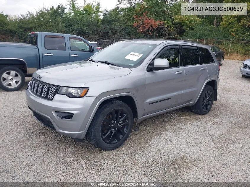 1C4RJFAG3JC500639 2018 Jeep Grand Cherokee Altitude 4X4