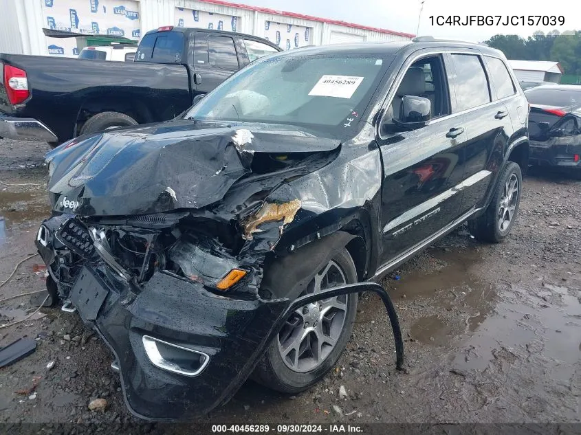 2018 Jeep Grand Cherokee Limited VIN: 1C4RJFBG7JC157039 Lot: 40456289