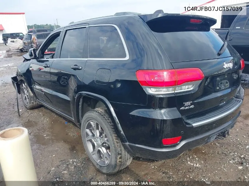 1C4RJFBG7JC157039 2018 Jeep Grand Cherokee Limited