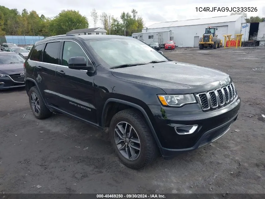 1C4RJFAG9JC333526 2018 Jeep Grand Cherokee Laredo