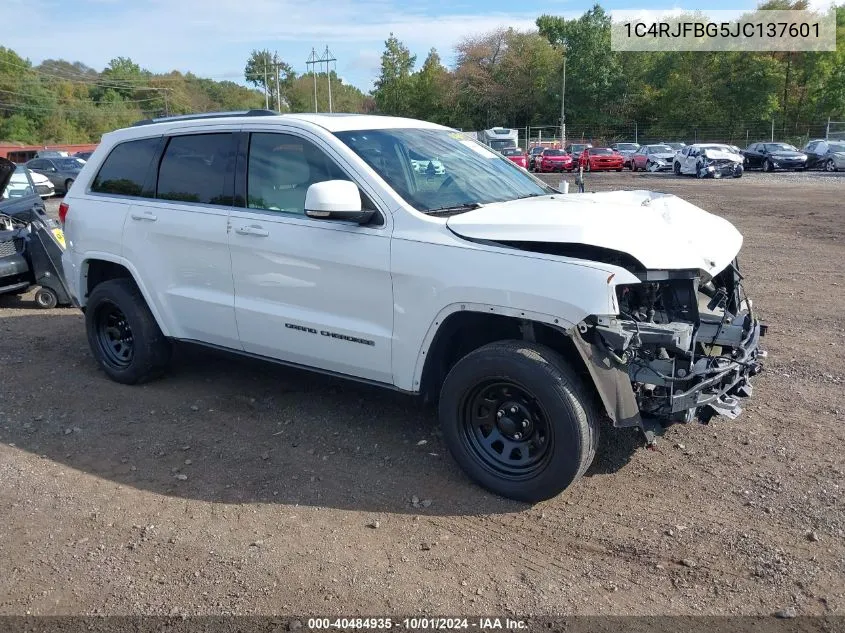 1C4RJFBG5JC137601 2018 Jeep Grand Cherokee Sterling Edition 4X4