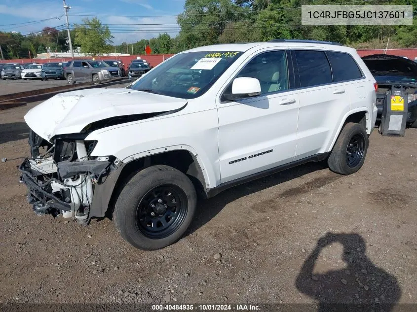 2018 Jeep Grand Cherokee Sterling Edition 4X4 VIN: 1C4RJFBG5JC137601 Lot: 40484935