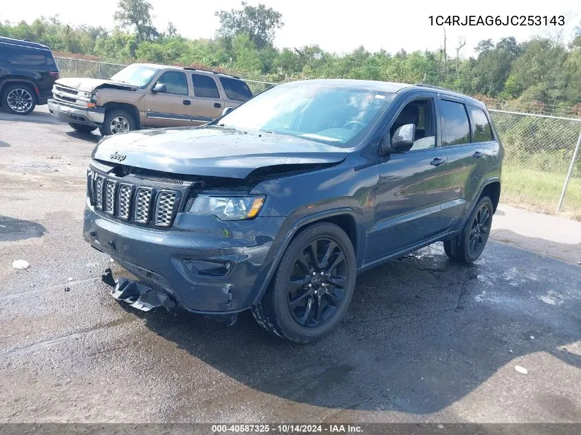 2018 Jeep Grand Cherokee Altitude 4X2 VIN: 1C4RJEAG6JC253143 Lot: 40587325