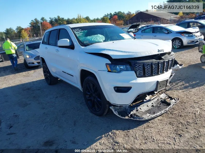 2018 Jeep Grand Cherokee Altitude 4X4 VIN: 1C4RJFAG7JC166339 Lot: 40636235