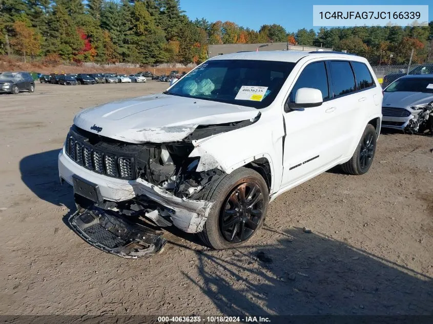 2018 Jeep Grand Cherokee Altitude 4X4 VIN: 1C4RJFAG7JC166339 Lot: 40636235