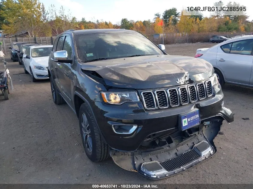 2018 Jeep Grand Cherokee Limited 4X4 VIN: 1C4RJFBG1JC288595 Lot: 40653741