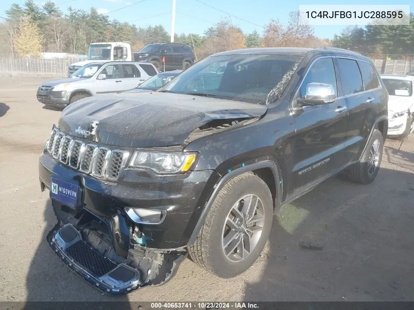 2018 Jeep Grand Cherokee Limited 4X4 VIN: 1C4RJFBG1JC288595 Lot: 40653741