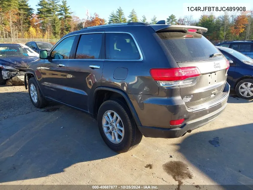 2018 Jeep Grand Cherokee Limited 4X4 VIN: 1C4RJFBT8JC489908 Lot: 40687877