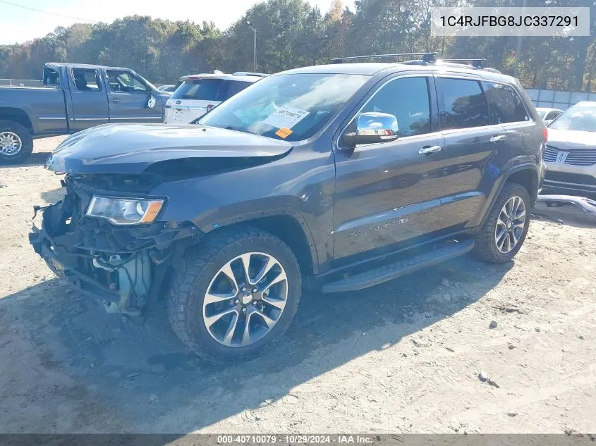 2018 Jeep Grand Cherokee Limited 4X4 VIN: 1C4RJFBG8JC337291 Lot: 40710079