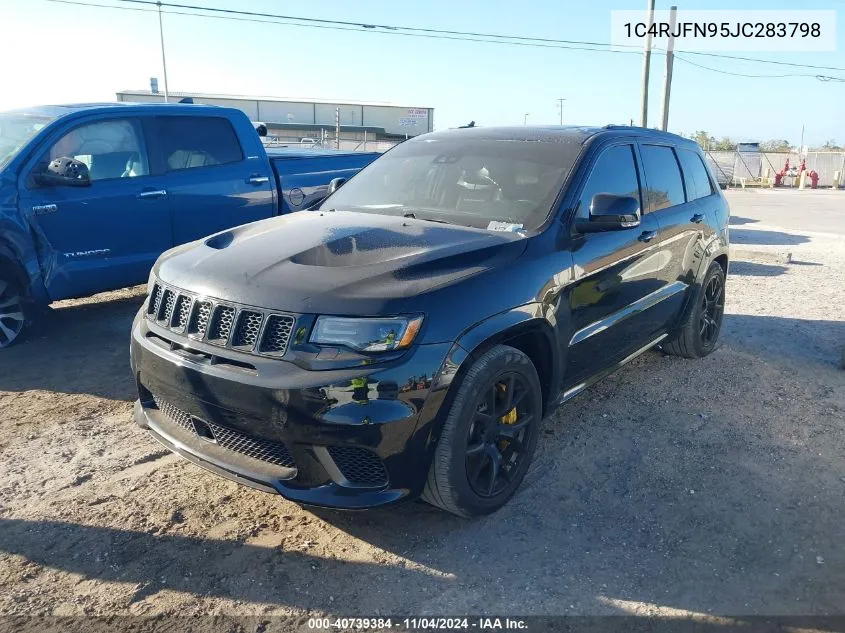 2018 Jeep Grand Cherokee Trackhawk 4X4 VIN: 1C4RJFN95JC283798 Lot: 40739384