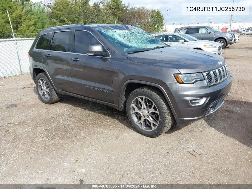 2018 Jeep Grand Cherokee Limited VIN: 1C4RJFBT1JC256730 Lot: 40763095