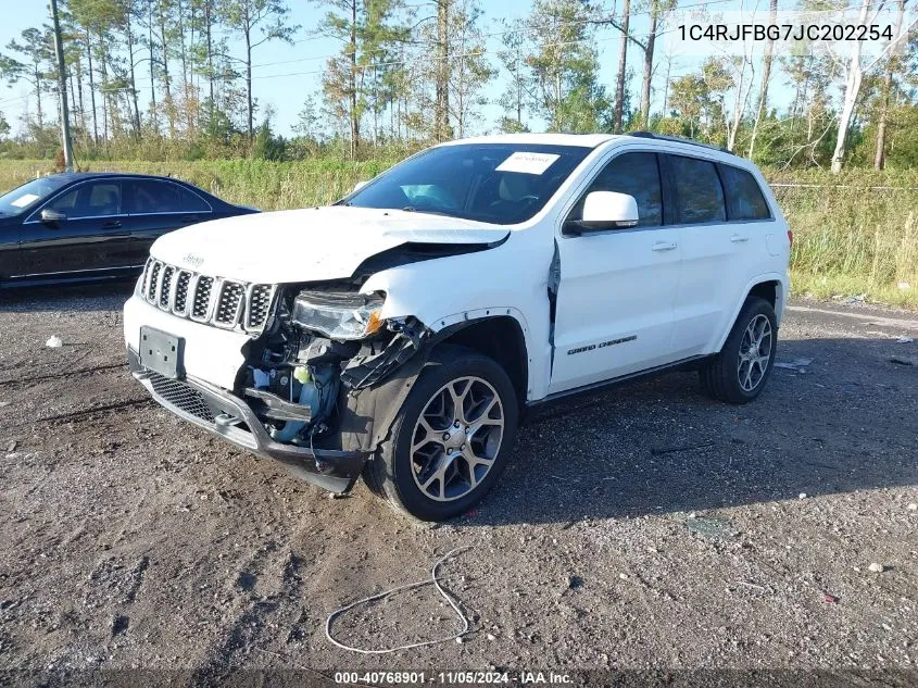 2018 Jeep Grand Cherokee Sterling Edition 4X4 VIN: 1C4RJFBG7JC202254 Lot: 40768901