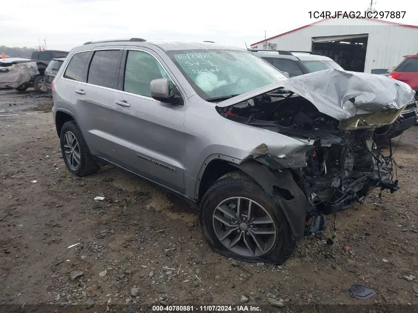 1C4RJFAG2JC297887 2018 Jeep Grand Cherokee Laredo E 4X4