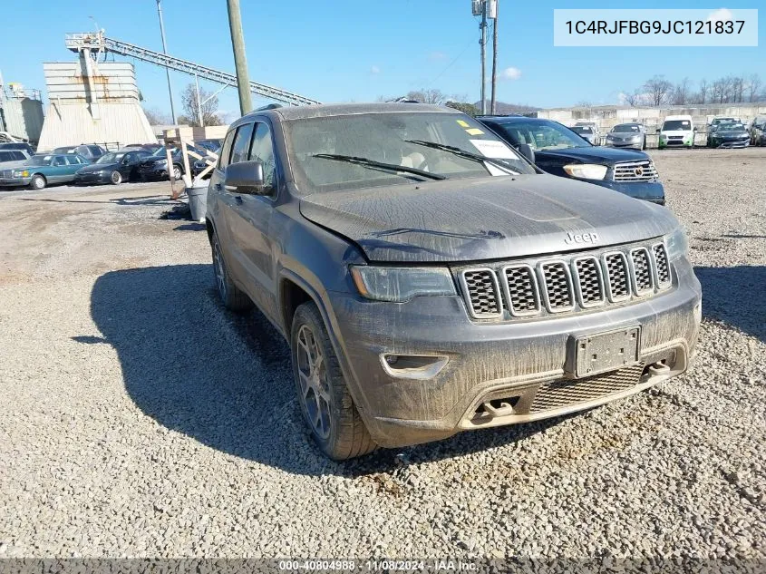 2018 Jeep Grand Cherokee Sterling Edition 4X4 VIN: 1C4RJFBG9JC121837 Lot: 40804988