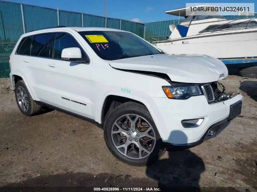 2018 Jeep Grand Cherokee Sterling Edition 4X4 VIN: 1C4RJFBG1JC324611 Lot: 40826996