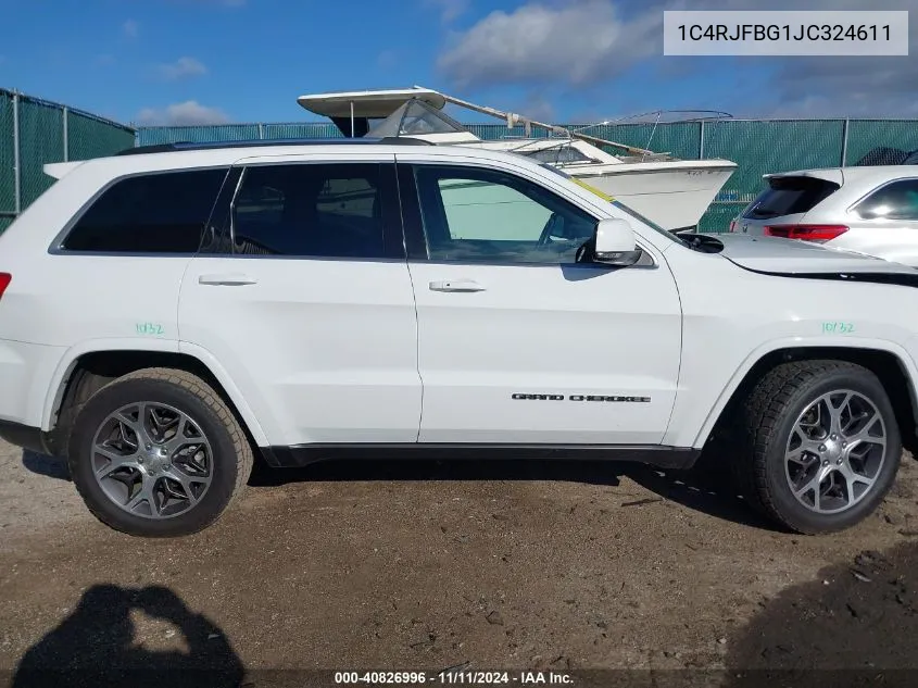 2018 Jeep Grand Cherokee Sterling Edition 4X4 VIN: 1C4RJFBG1JC324611 Lot: 40826996