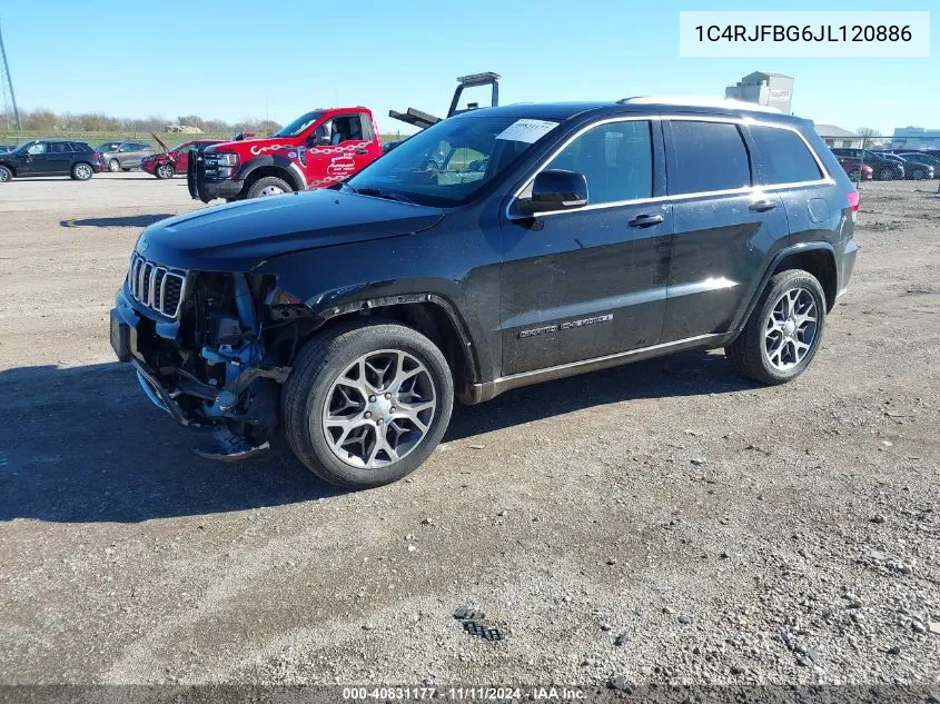 2018 Jeep Grand Cherokee Limited 4X4/Sterling Edition 4X4 VIN: 1C4RJFBG6JL120886 Lot: 40831177