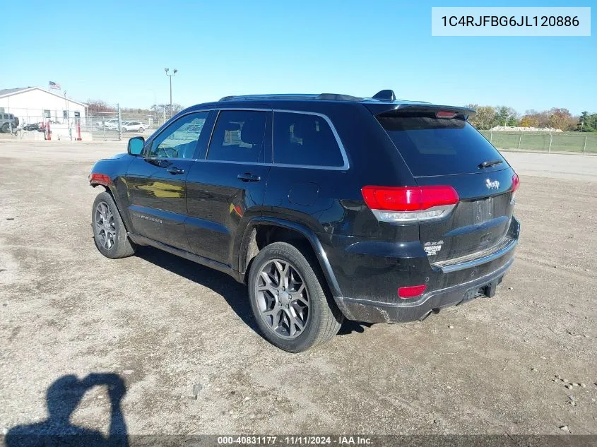 2018 Jeep Grand Cherokee Limited 4X4/Sterling Edition 4X4 VIN: 1C4RJFBG6JL120886 Lot: 40831177