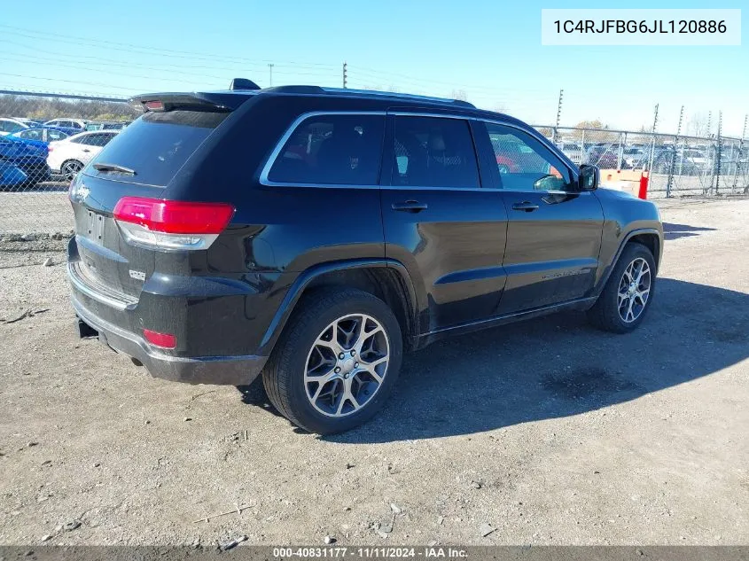 2018 Jeep Grand Cherokee Limited 4X4/Sterling Edition 4X4 VIN: 1C4RJFBG6JL120886 Lot: 40831177