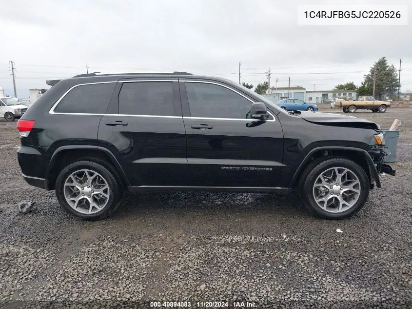 2018 Jeep Grand Cherokee Sterling Edition 4X4 VIN: 1C4RJFBG5JC220526 Lot: 40894083