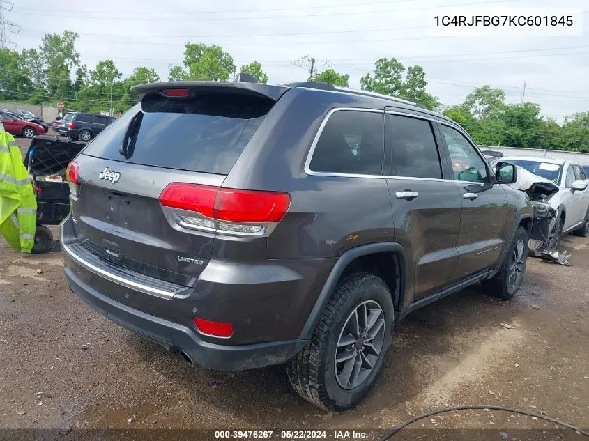 1C4RJFBG7KC601845 2019 Jeep Grand Cherokee Limited 4X4