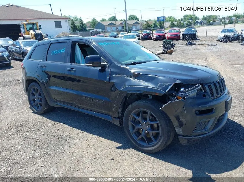 2019 Jeep Grand Cherokee Limited X 4X4 VIN: 1C4RJFBT6KC618049 Lot: 39502405