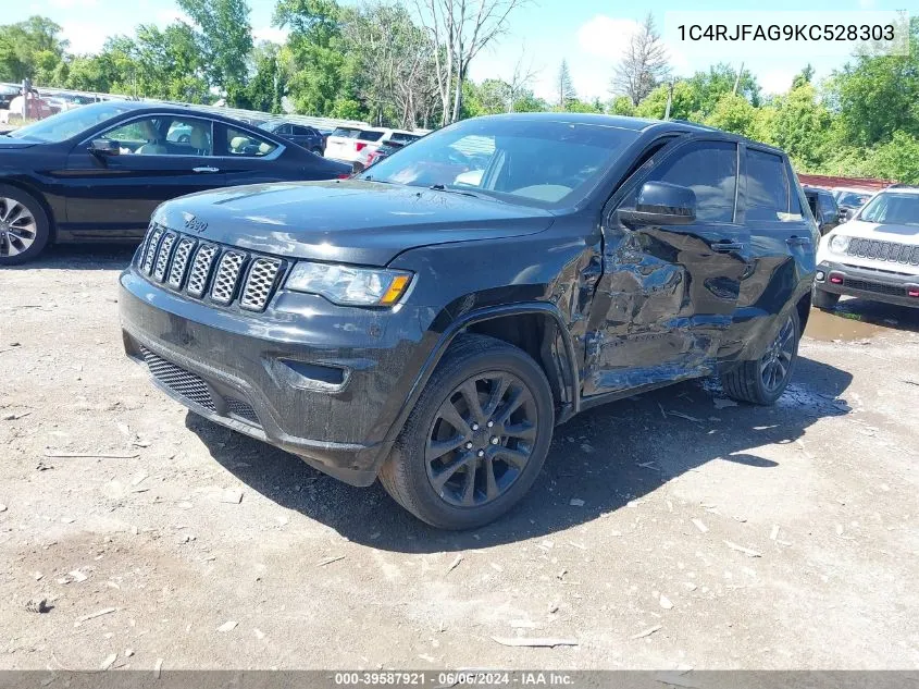 2019 Jeep Grand Cherokee Altitude 4X4 VIN: 1C4RJFAG9KC528303 Lot: 39587921