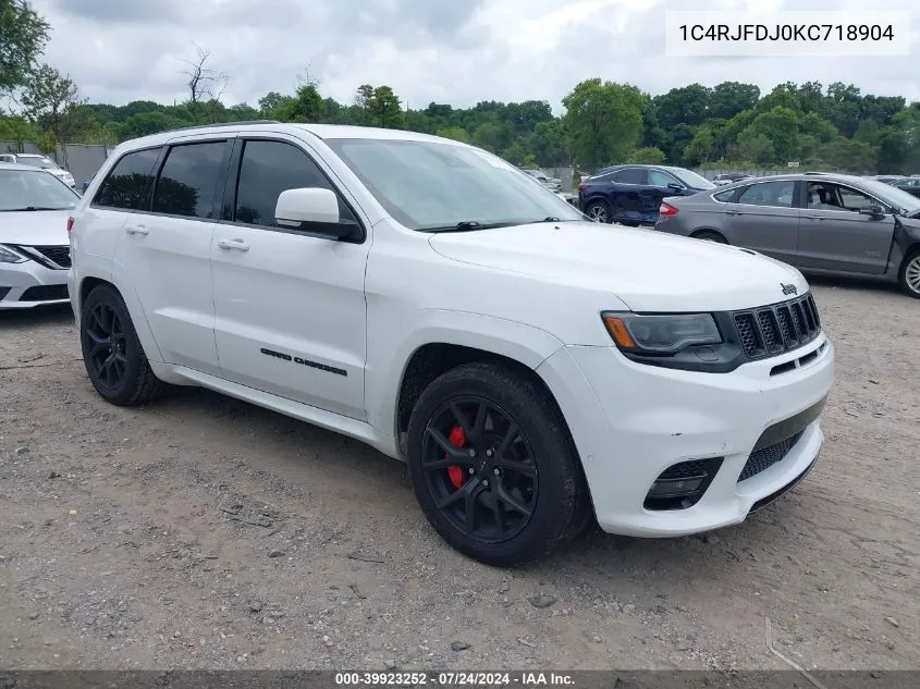 1C4RJFDJ0KC718904 2019 Jeep Grand Cherokee Srt