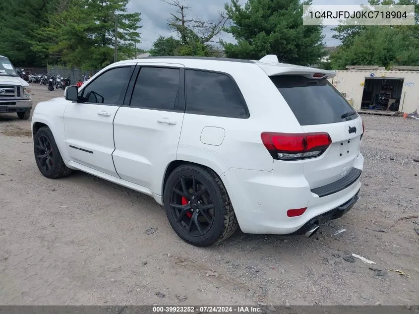 1C4RJFDJ0KC718904 2019 Jeep Grand Cherokee Srt