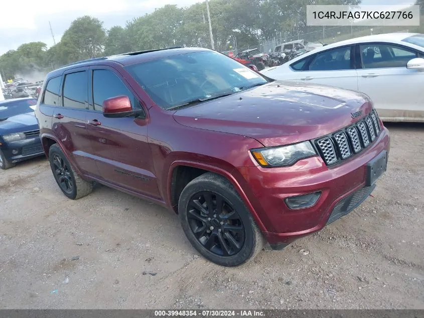 2019 Jeep Grand Cherokee Altitude 4X4 VIN: 1C4RJFAG7KC627766 Lot: 39948354