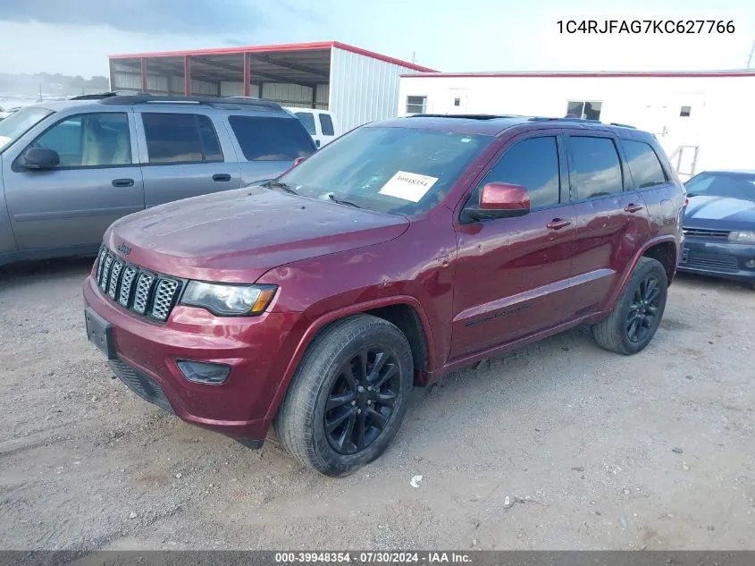 1C4RJFAG7KC627766 2019 Jeep Grand Cherokee Altitude 4X4