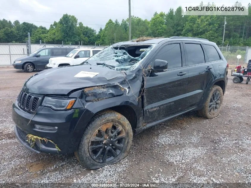 2019 Jeep Grand Cherokee Limited X 4X4 VIN: 1C4RJFBG1KC628796 Lot: 39955920