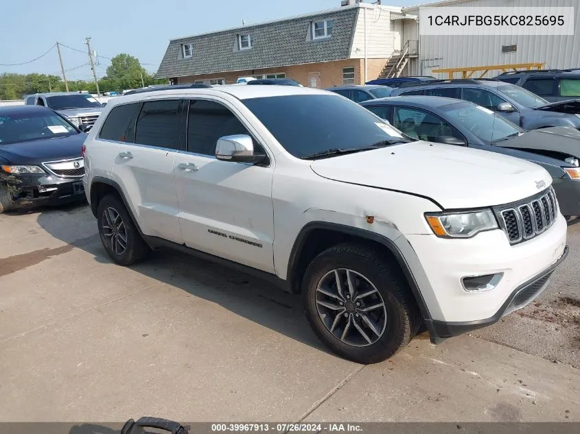 1C4RJFBG5KC825695 2019 Jeep Grand Cherokee Limited 4X4