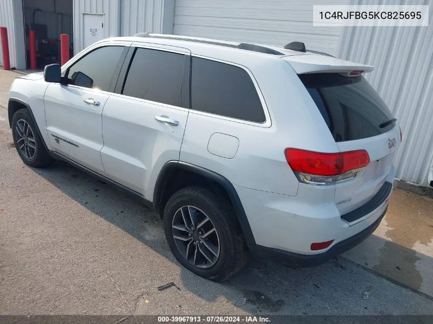 2019 Jeep Grand Cherokee Limited 4X4 VIN: 1C4RJFBG5KC825695 Lot: 39967913