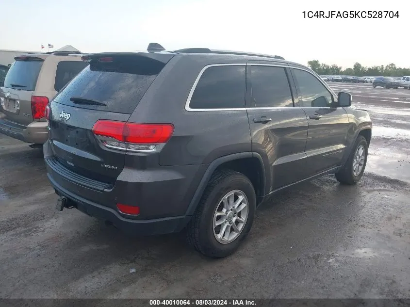 1C4RJFAG5KC528704 2019 Jeep Grand Cherokee Laredo E 4X4